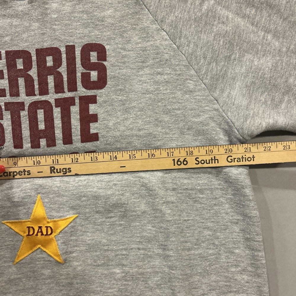 Vintage 90's Gear Ferris State college‎ Crewneck Sweatshirt Men Dad READ - Picture 6 of 9